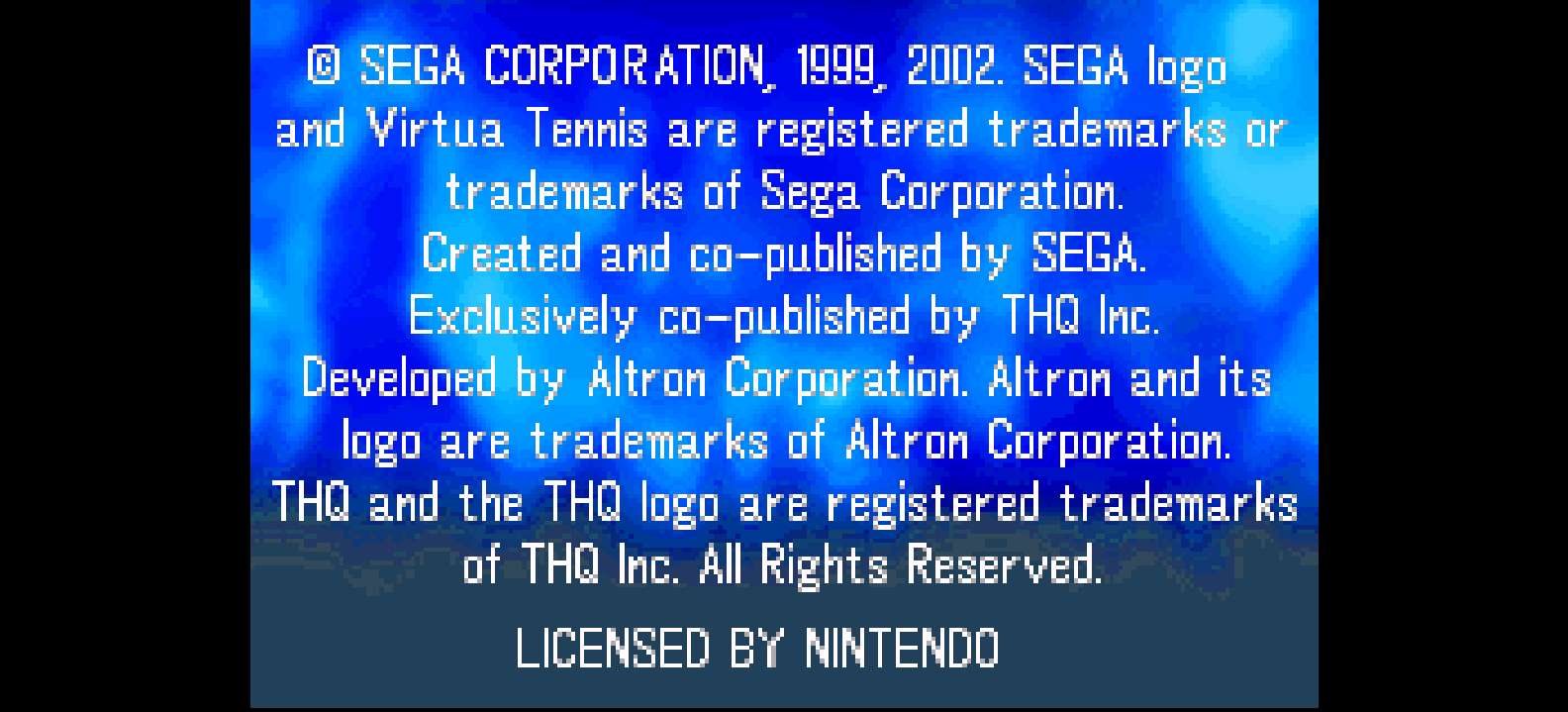 虚拟网球[Kinglly](简)(US)(64Mb)